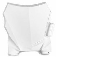 NUMBER PLATE AMX DUO CRF 250 (BRANCO) ++