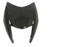 CARENAGEM FAROL (INJ.) NXR BROS 125 2013 (PRETO)