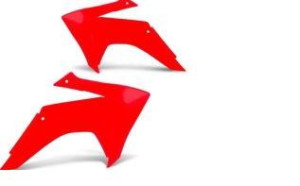 ALETA ABA TANQUE (PAR) CRF 230 VERMELHA ++