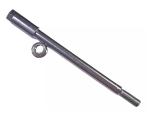 EIXO DE RODA DIANTEIRO NX 150/350/FALCON/NX 200/XR 200/XL 350 (C/PORCA)