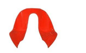 CARCAÇA CAPA FRONTAL DO TANQUE XR 200 LARANJA 95/96/97