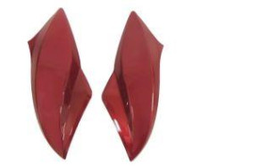 CAPA LATERAL FAROL (PAR) TITAN 150 2011 (VERMELHO METALICO 2013)