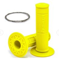 MANOPLA BIKER DIAMOND WAFFLE (AMARELO NEON) ++