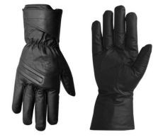 LUVA RAFAMY COURO CANO LONGO MASC.++