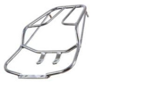 BAGAGEIRO ALUMÍNIO TITAN 150 MIX 2010 (PRATA)