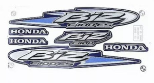 JG DE FAIXAS BIZ 100 05 ES (AZUL METALICO)