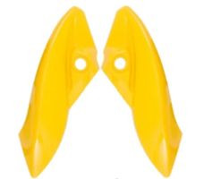 CAPA LATERAL FAROL (PAR) CB 300R (AMARELO) (09/10/11 CAJU PEROLADO)