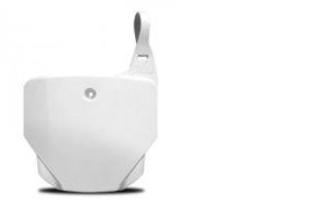 NUMBER PLATE XCELL CRF 230 (BRANCO) ++