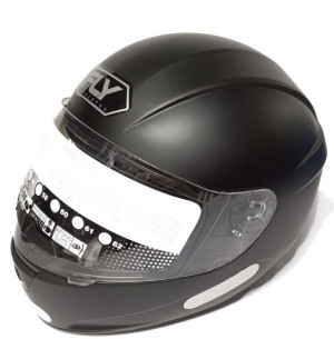 CAPACETE FLY F9 HG (FOSCO) CLASSIC PRETO FOSCO (58) ++