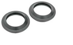 BORRACHA TAPA PÓ CRF 230/CBX 250 TWISTER/CB 300R/XLX 350/CB 500/FAZER 250 (PAR) (BENGALA)