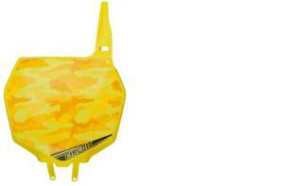 NUMBER PLATE CLOSED (AMARELO) ++