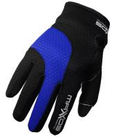LUVA MATTOS RACING SPARK PRETO/AZUL (GG) ++