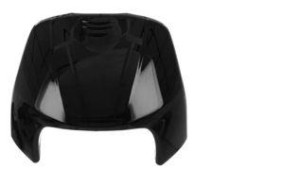 CARENAGEM FRONTAL (BICO) PINTADO BIZ 100 PRETO 98/04 (1069/130/01)