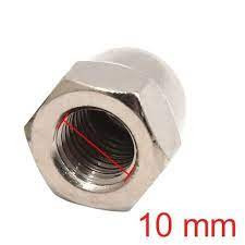 PORCA DO AMORTECEDOR CG 125 83/BIZ/TITAN 2000/TITAN 150 (CEGA/10 MM)