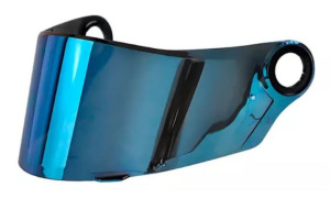 VISEIRA CAPACETE LS2 FF 358/FF 396 (IRIDIUM AZUL) ++