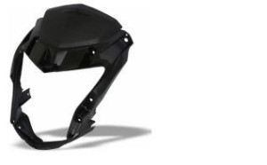 CARENAGEM FAROL (INTERNA) NXR BROS 160 15/16 (PRETA)