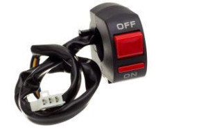 CONJUNTO INTER PARTIDA E EMERGÊNCIA NXR BROS 150 ES 09...