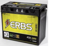 BATERIA ERBS ETX 10 BS CBR 1000/GSX R1000/1250FA/HAYBUSA 1300 09/15 (OUTRAS) (9 MESES)