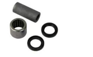 BUCHA DE AMORTECEDOR INF. NXR BROS 125/150/160 (4 PÇS) (C/ROL.C/RETENTOR)