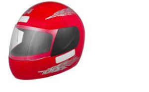 CAPACETE TORK LIBERTY (BRILHO) FOUR VERMELHO (58) ++