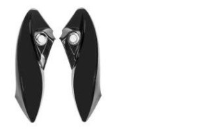 CAPA LATERAL FAROL (PAR) CB 300R 09/11 (PRETO) (1101/026/02)