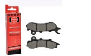 PASTILHA DIANT. BIZ 125 18...(CBS)/NXR BROS 160 18...(CBS)/XRE 190 18...(CBS)/PCX 150 19...(S/ABS)