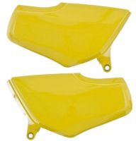 TAMPA LATERAL PINTADA (PAR) TITAN 95/99 (AMARELO)