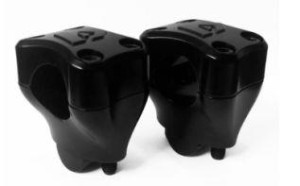 ALONGADOR DE GUIDÃO 28MM (PRETO/REFORÇADO) ++