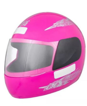 CAPACETE TORK LIBERTY (BRILHO) FOUR ROSA (56) ++