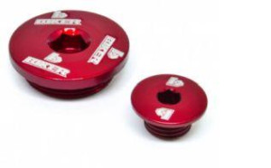 TAMPA DO GERADOR KIT CRF 230/XR 200/250/CRFX-R (VERMELHO) ++