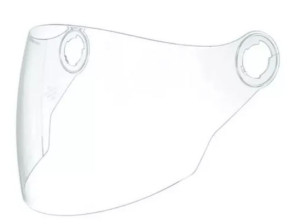 VISEIRA CAPACETE EBF SPARK JET/NEW LIBERTY THREE (TORK) (CRISTAL) ++