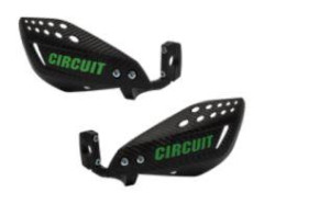 PROTETOR DE MÃO CIRCUIT NYLON VECTOR (PRETO CARBONO/VERDE)  ++