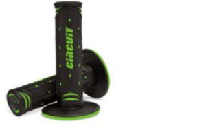 MANOPLA CIRCUIT JUPITER RACING (PRETA/VERDE) ++