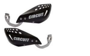 PROTETOR DE MÃO CIRCUIT ALUMINIO VECTOR (PRETO) ++