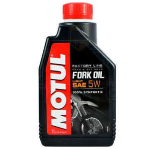 OLEO MOTUL FORK OIL SUSPENSÃO FACTORY LINE LIGHT 5W SINTÉTICO (1 LT) ++
