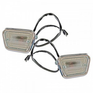 Par Farol Lateral Mustang 1968 Scott Drake C8ZZ-15A201CD