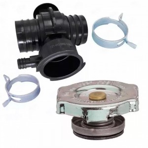Tubo Conector da Mangueira do Radiador Freemont 2.4 com Tampa e abraçadeiras