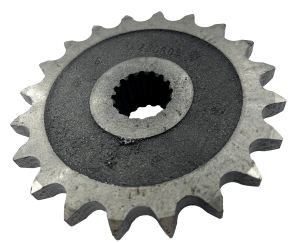 ENGRENAGEM CORRENTE PLATAFORMA 20 DENTES NOGUEIRA E JF CÓD 03.700152