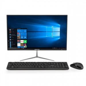 All in One Positivo Union C4500A-21 Tela 21,5 LED Full HD Dual-Core 4GB 500GB Windows 10  Preto