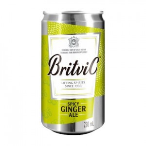 Tônica Britvic Spicy Ginger 220ml Tônica Britvic Spicy Ginger 220ml