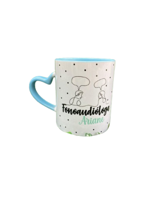 Caneca com Alça de Coração 325 ml - 