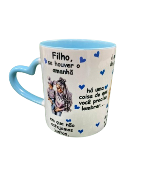 Caneca com Alça de Coração 325 ml