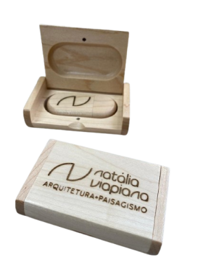 Kit Pen Drive Ecológico 8GB