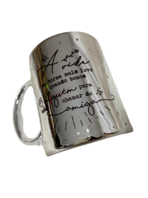 Caneca Cromada 325 ml - 