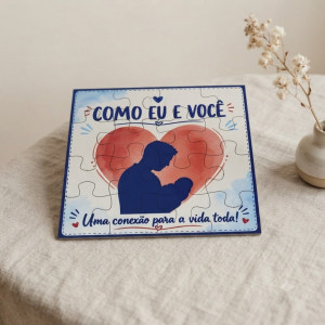 Quebra Cabeça MDF 16 Peças - 