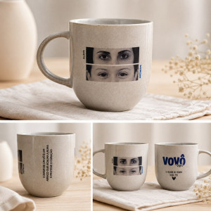 Caneca Essenza Concreto 397ml - 