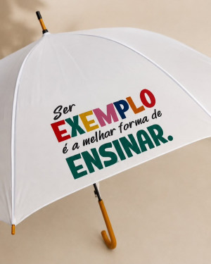 Guarda-chuva automático personalizado em dois gomos - 