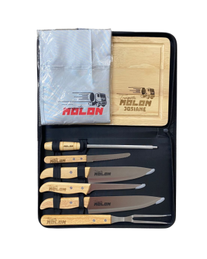 Kit Churrasco 8 peças - 