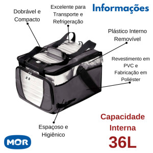 Ice Cooler 36 Litros MOR - 