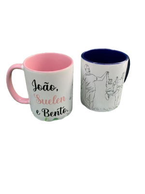 Caneca Interior Colorido - 